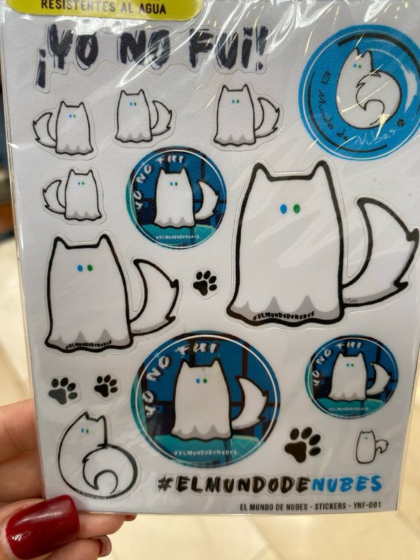 Stickers cartoncito “Yo no fui”