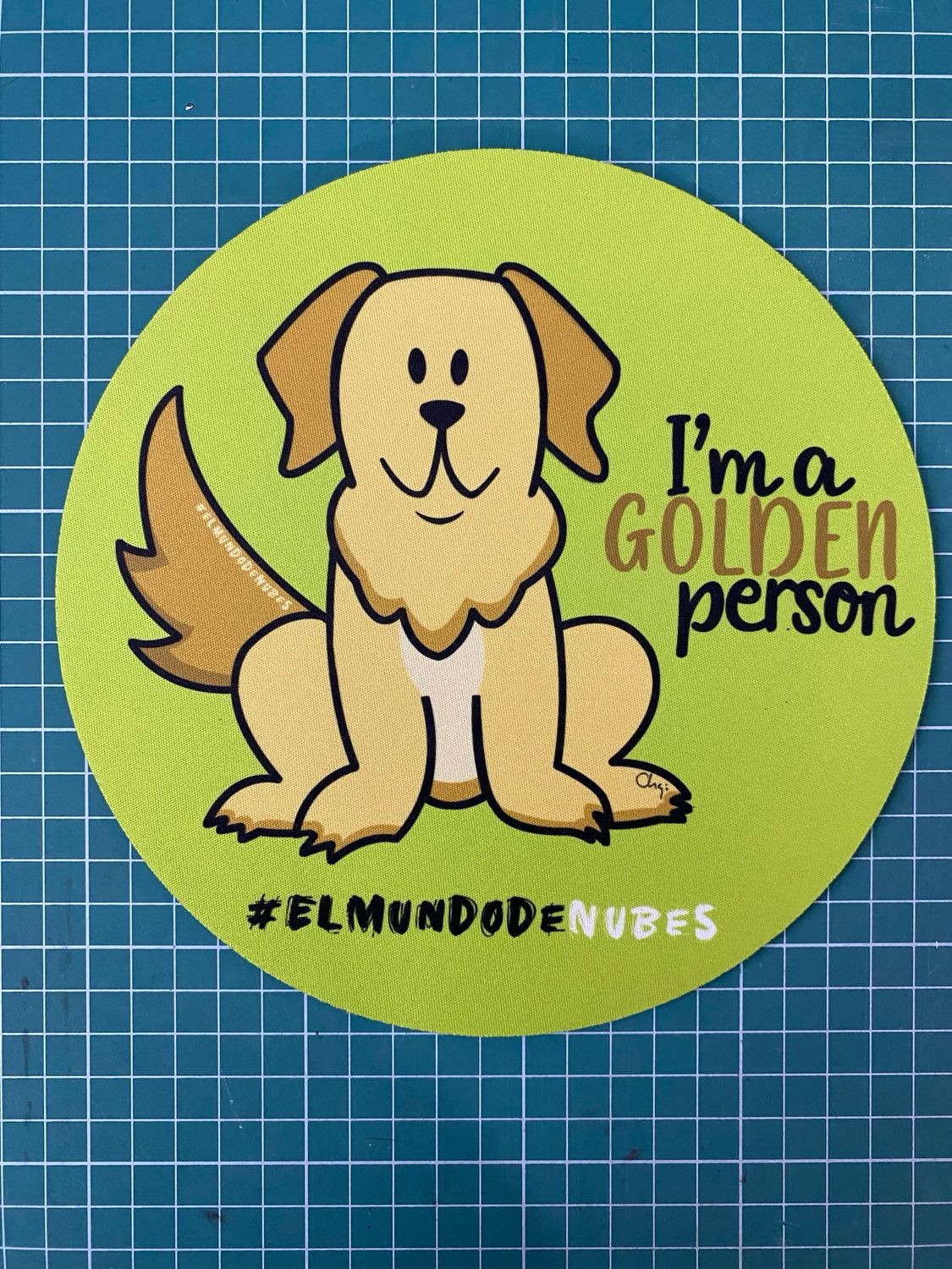 Mousepad diseños GOLDEN RETRIEVER