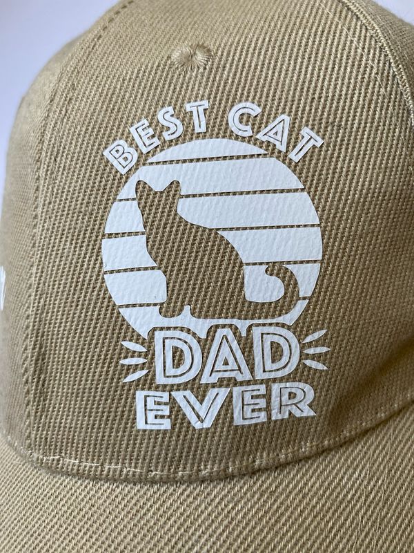 Gorra “Best CAT DAD Ever”
