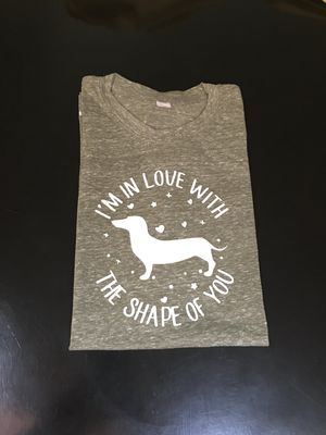 Tshirt “I’m in love with the shape of you”