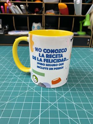 Taza PERSONALIZADA “La Receta de la Felicidad”