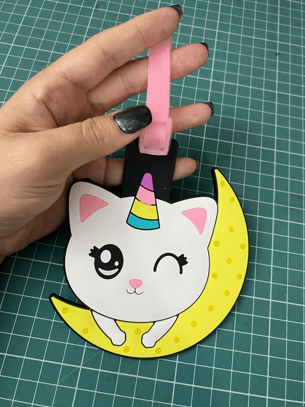 Identificador de mochila "Katicorn"