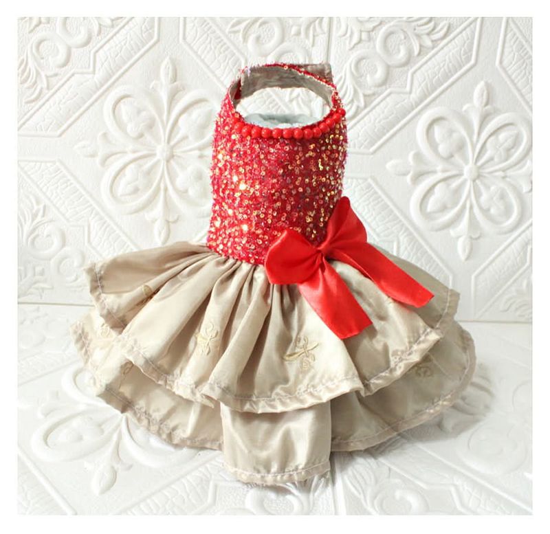 Vestido “Canela Brillante”