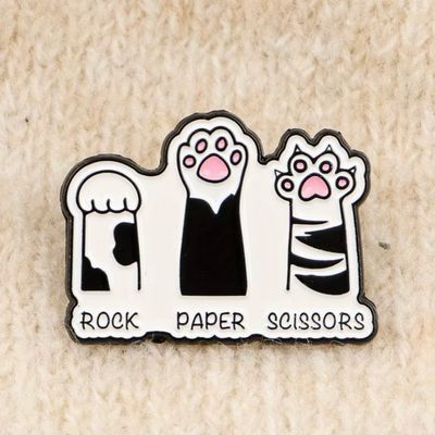 Pin “Piedra, Papel o Tijeras”