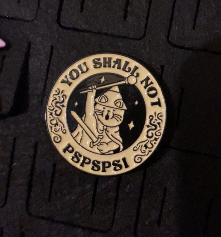 Pin “You Shall not Pspsps”