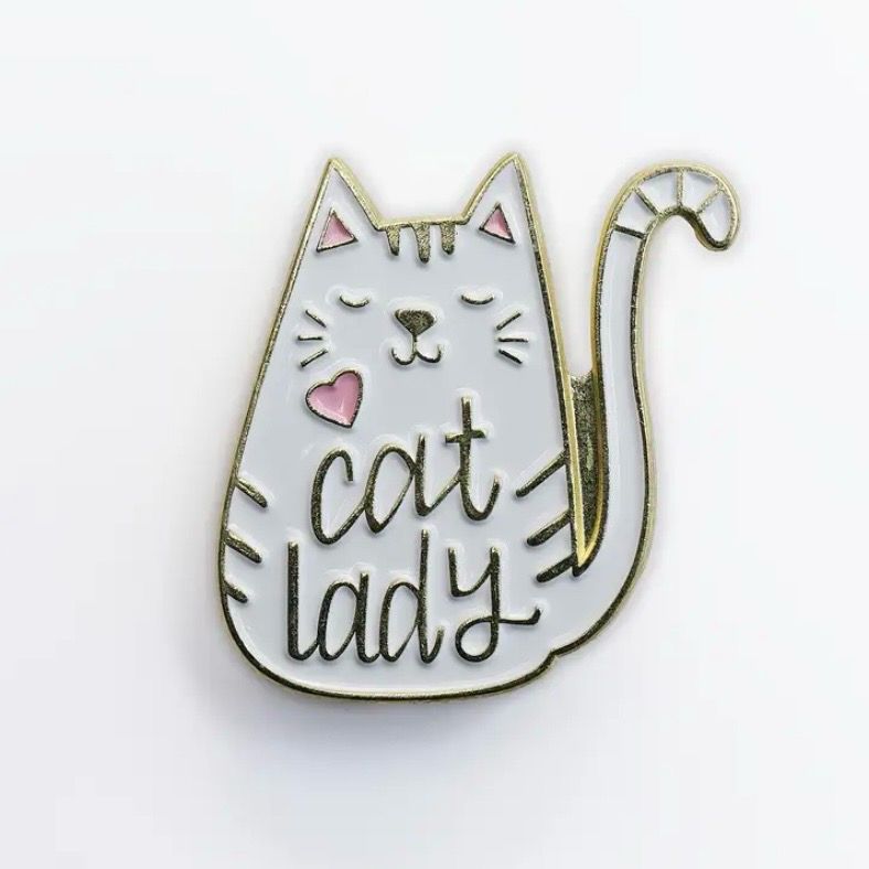 Pin “Cat lady”