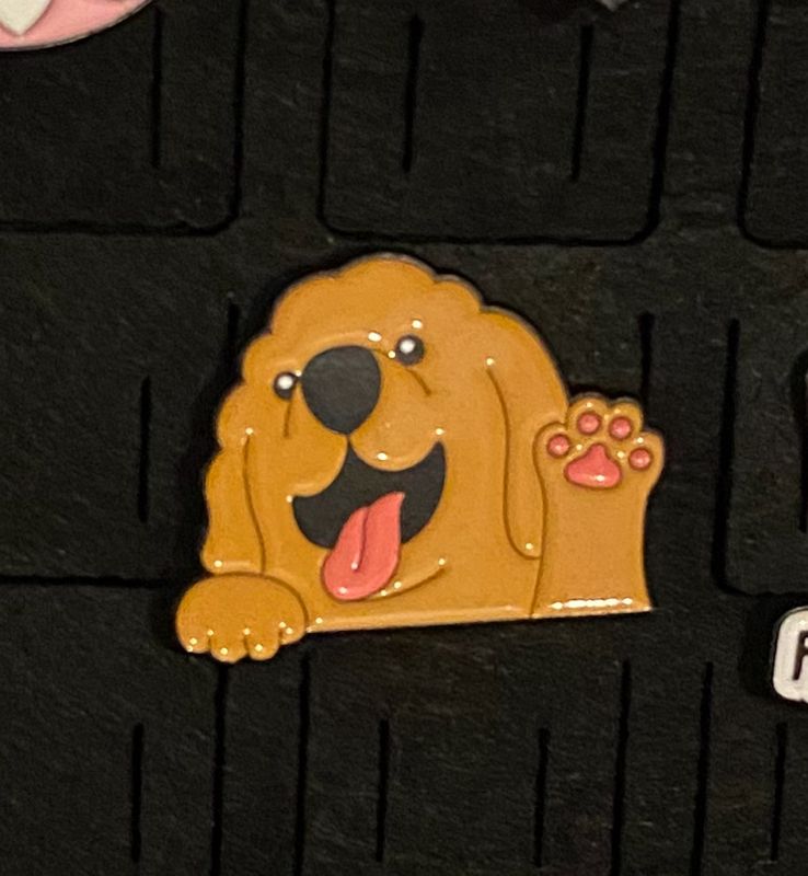 Pin “Goldencito saludando”