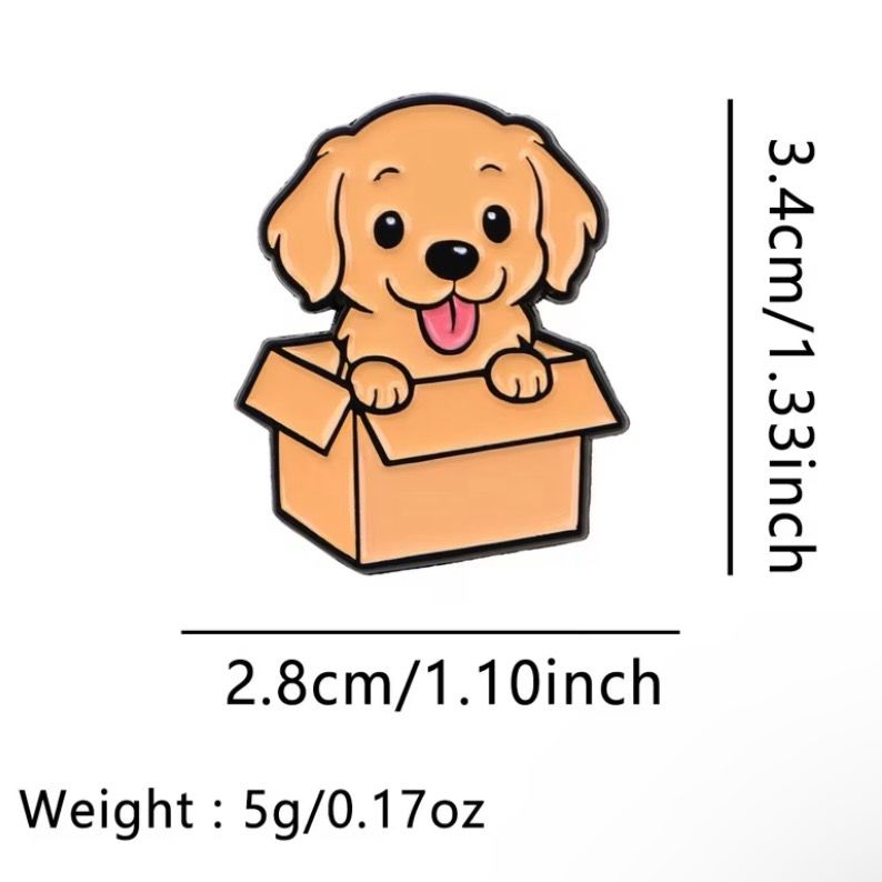 Pin “Golden en cajita”