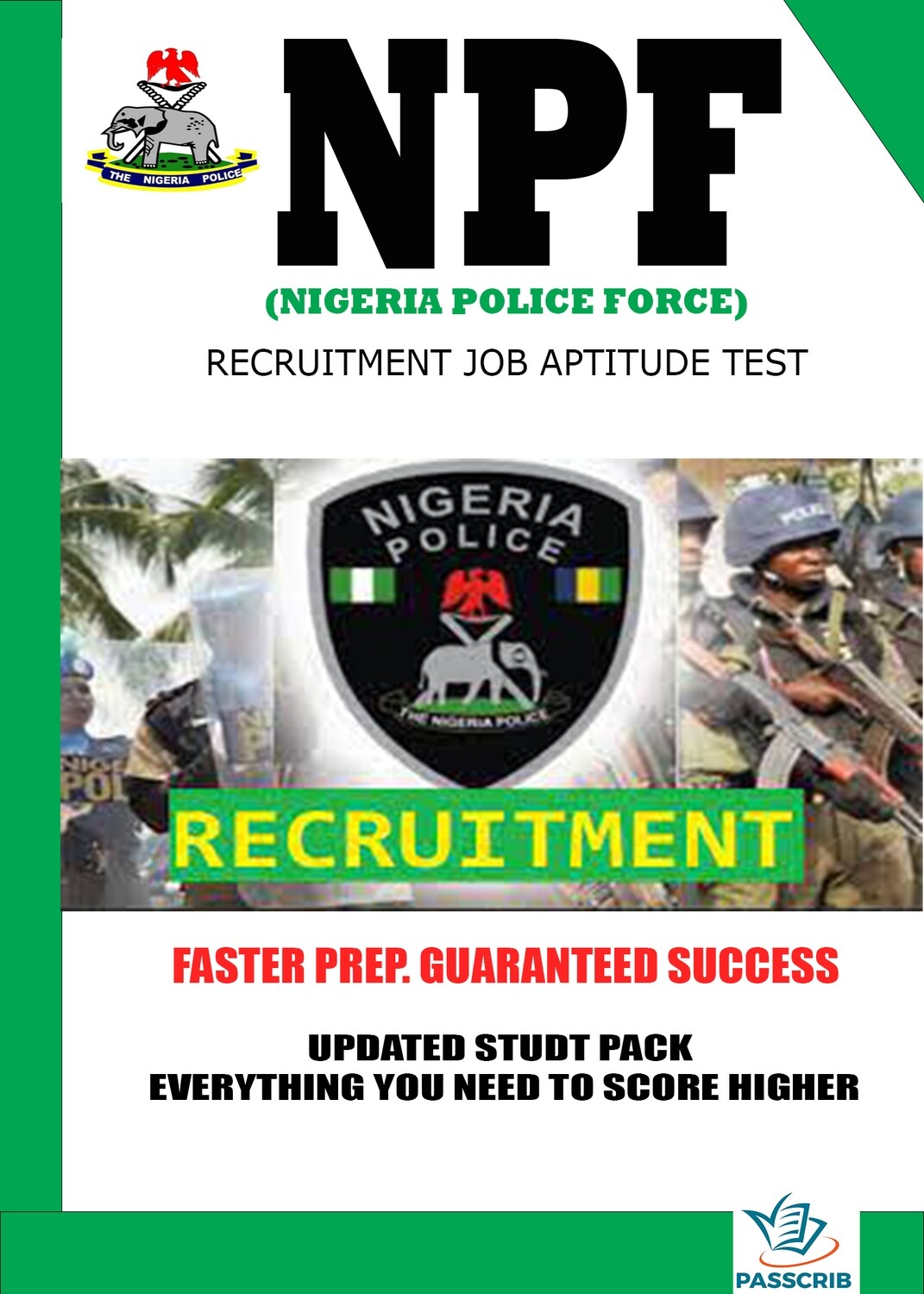 Police Recruitment Job Aptitude Test Study Pack