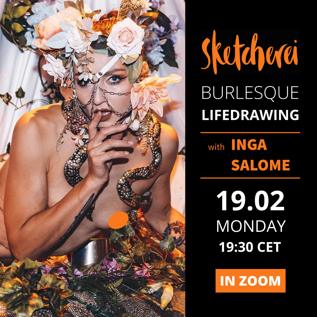 Online lifedrawing - 19.02.24