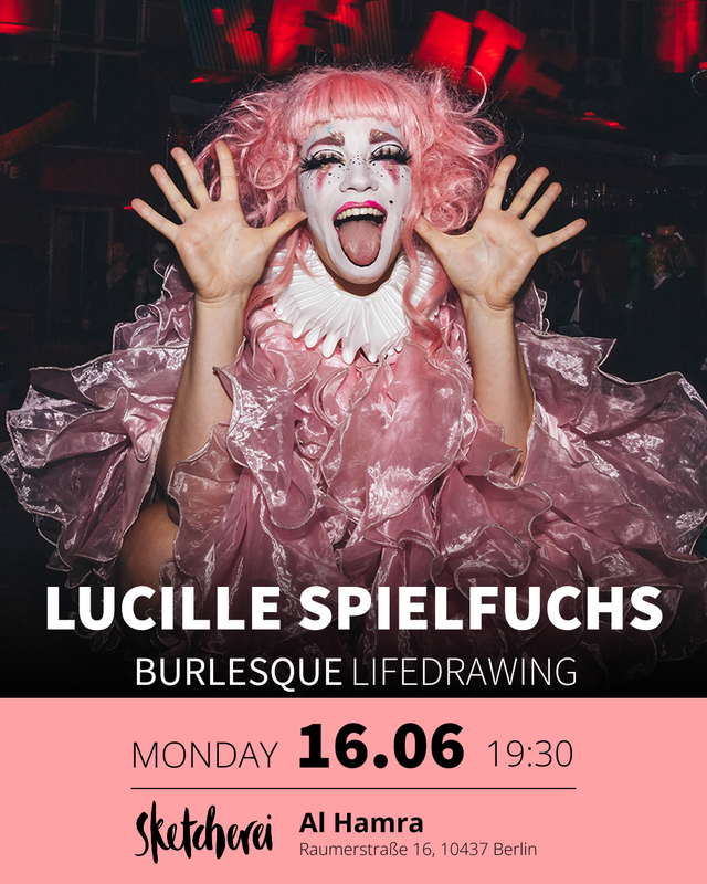 Burlesque lifedrawing - 16.06.25