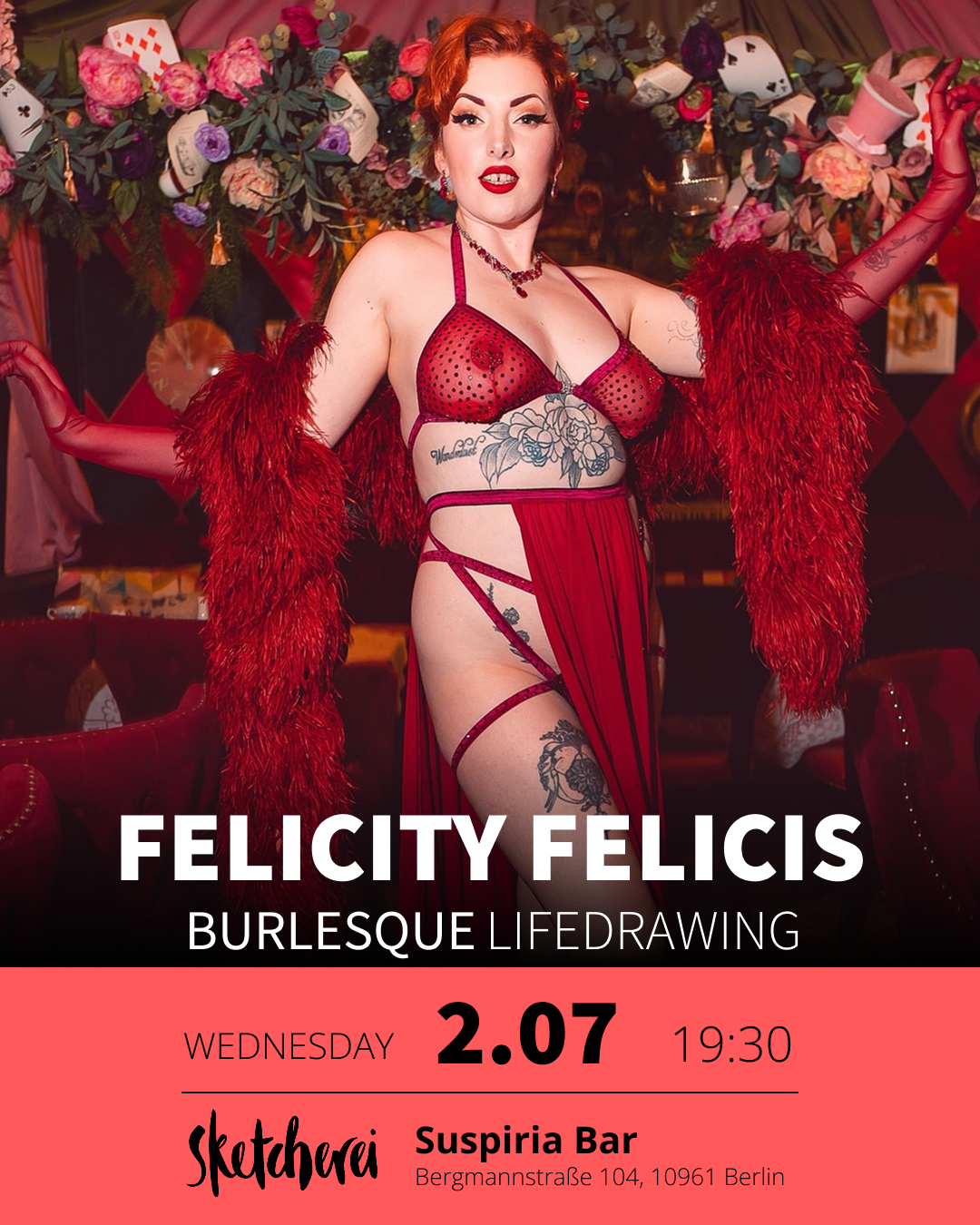 Burlesque lifedrawing - 02.07.25