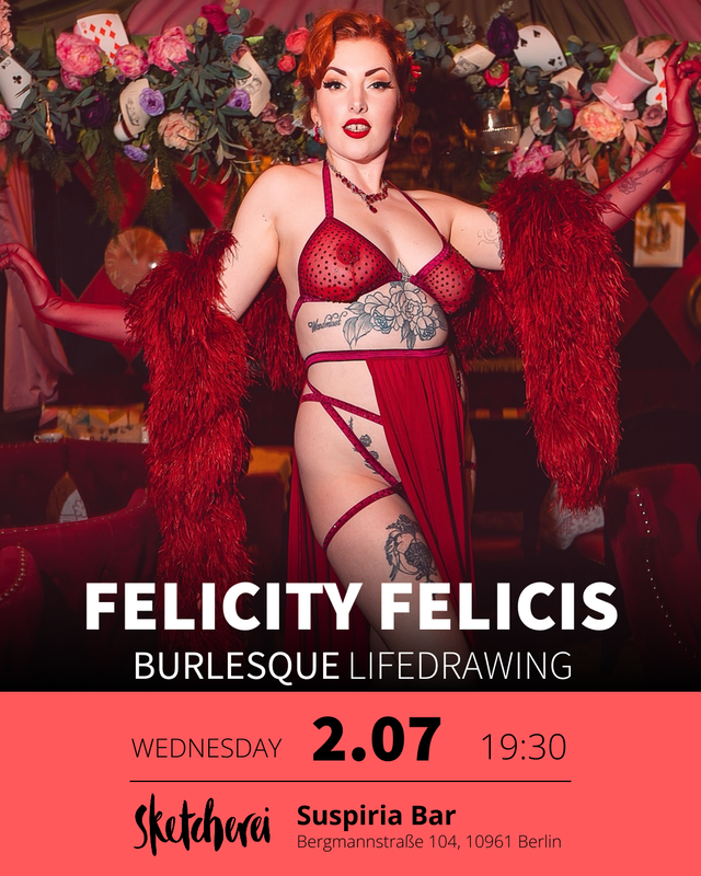 Burlesque lifedrawing - 02.07.25