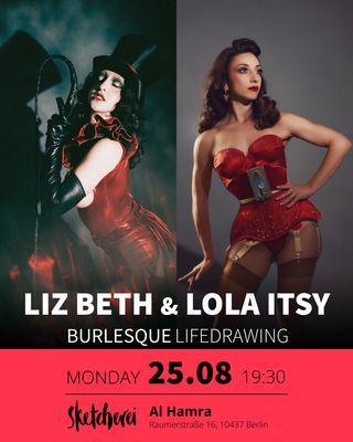Burlesque lifedrawing - 25.08.25
