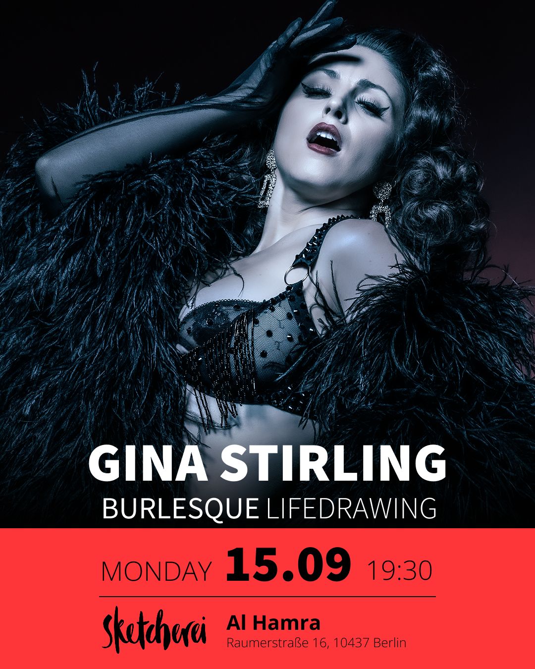 Burlesque lifedrawing - 15.09.25