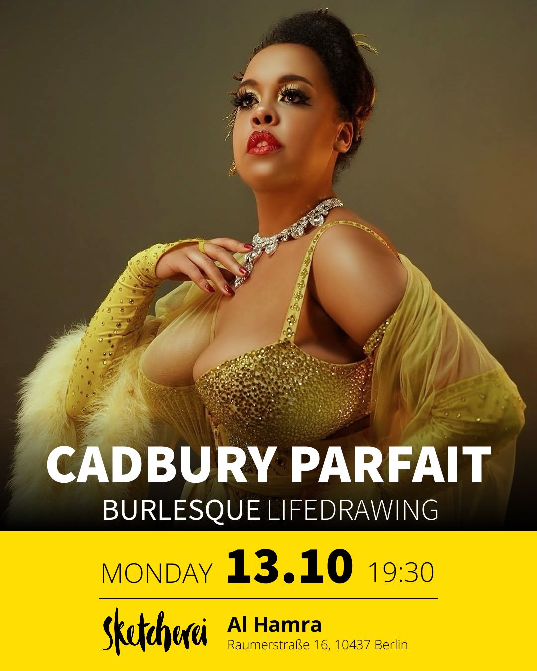 Burlesque lifedrawing - 13.10.25