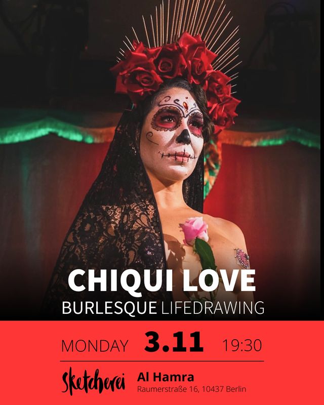 Burlesque lifedrawing - 3.11.25