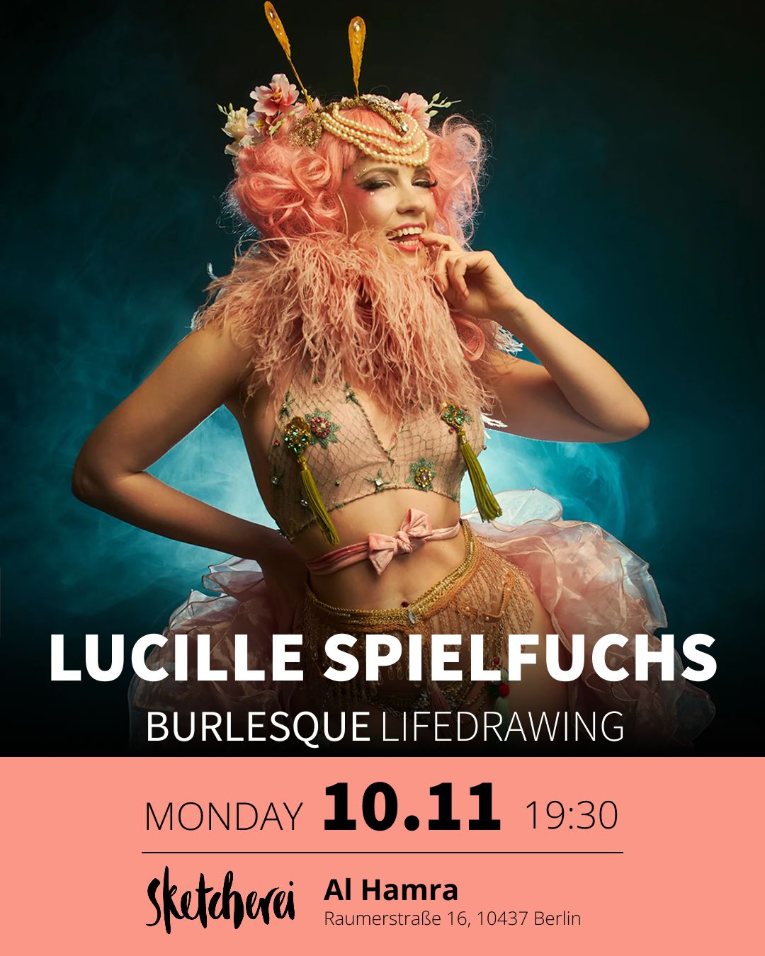 Burlesque lifedrawing - 10.11.25