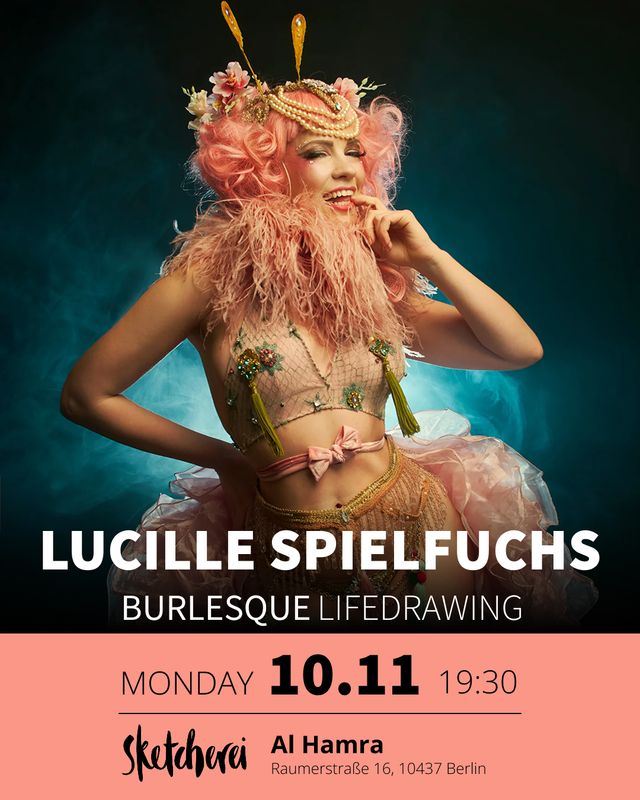 Burlesque lifedrawing - 10.11.25