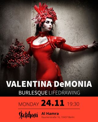 Burlesque lifedrawing - 24.11.25