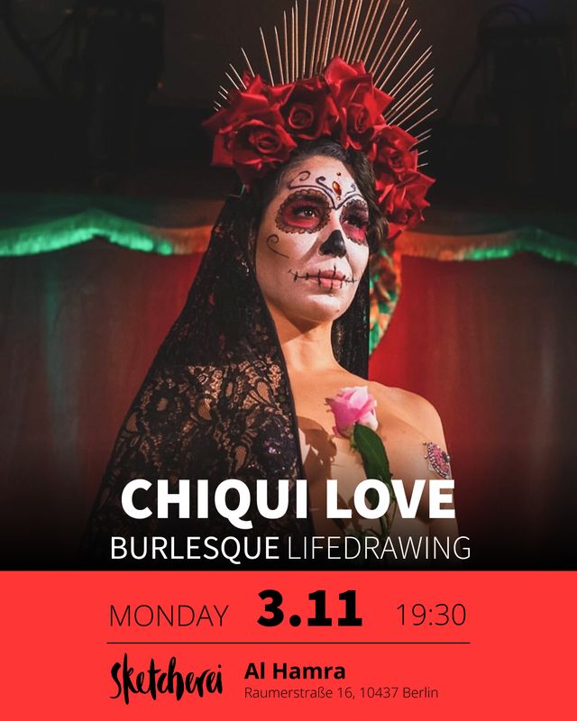 Burlesque lifedrawing - 3.11.25