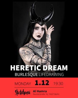 Burlesque lifedrawing - 1.12.25