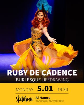 Burlesque lifedrawing - 5.01.26