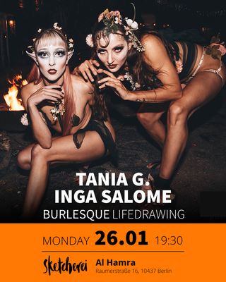 Burlesque lifedrawing - 26.01.26