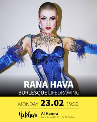 Burlesque lifedrawing - 23.02.26