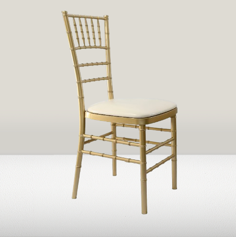 Chaise Napoléon doré