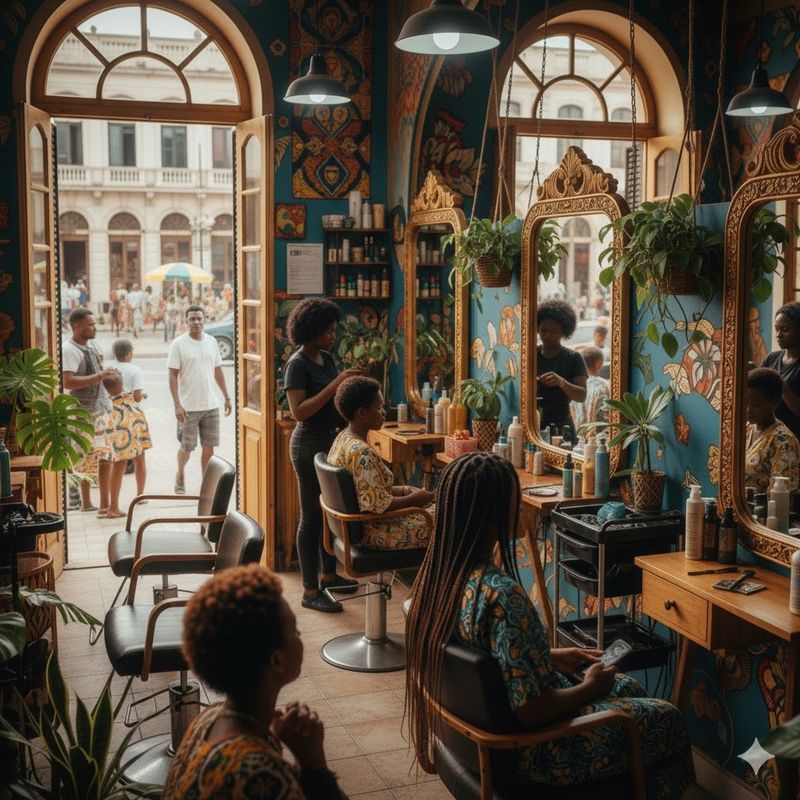 LISSAGER, salon de coiffure