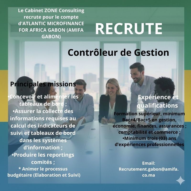 OFFRE ,Contrôleur de Gestion