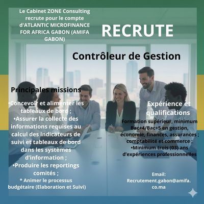 OFFRE ,Contrôleur de Gestion