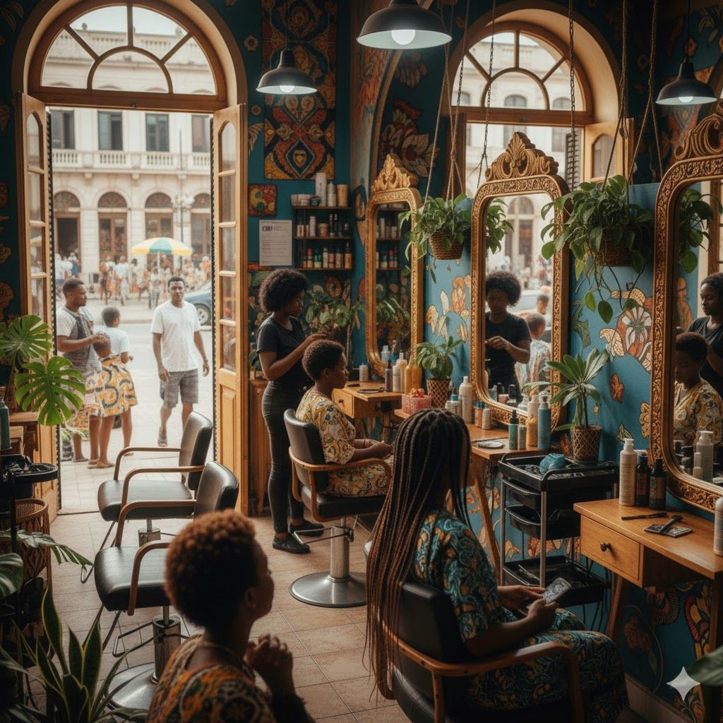 LISSAGER, salon de coiffure