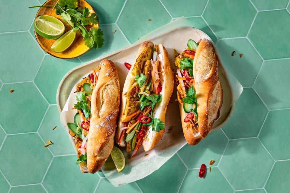 Bánh mì au tofu