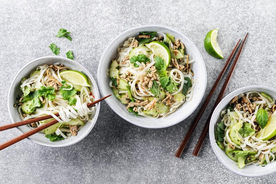 Bowl aux nouilles de riz