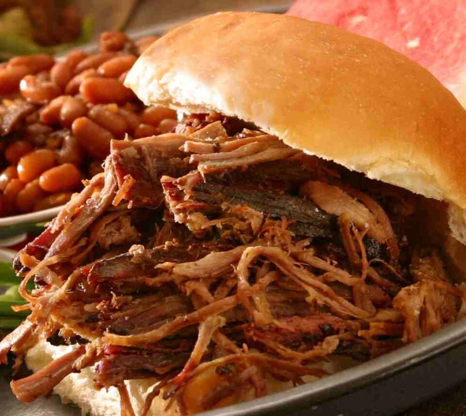 Pork, Pulled, Smoked