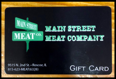 Main Street Meat Company Online Gift Card