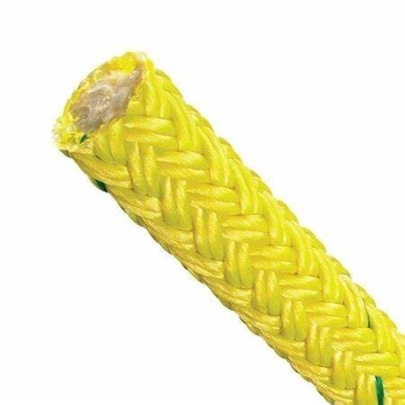 SAMSON STABLE BRAID ROPE YELLOW 5/8&quot; X 150&#39;