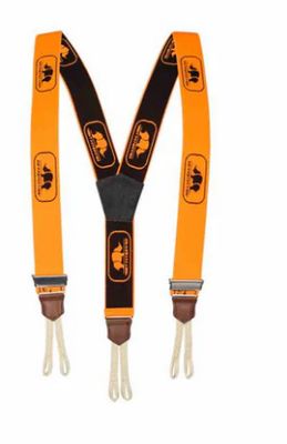 Suspenders Hi-Vis Orange/Black
