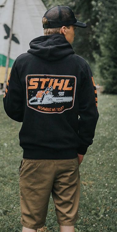 Stihl In Sawdust We Trust Hoodie
