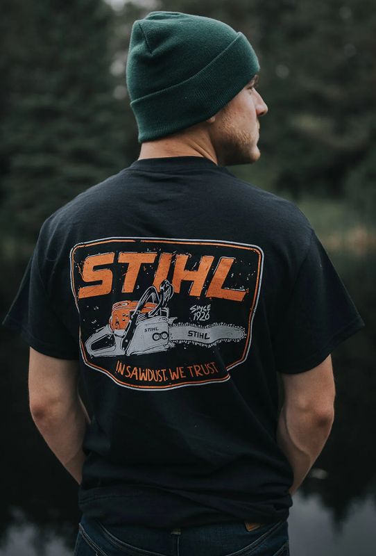 Stihl In Sawdust We Trust T-Shirt