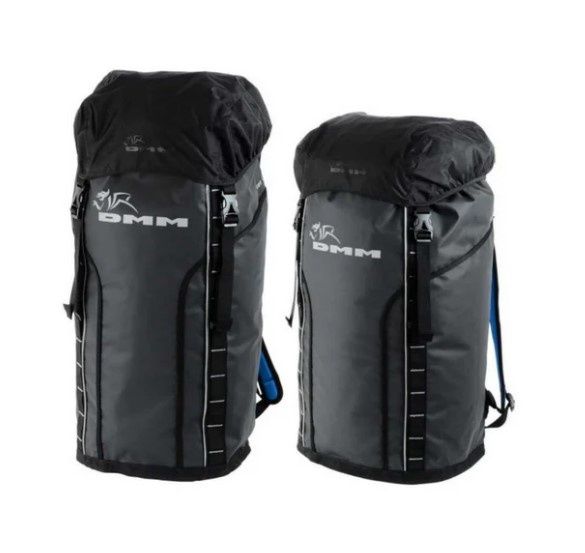 DMM TRANSIT ROPE BAG, Heavyduty Tarpaulin, 70L cap. Black