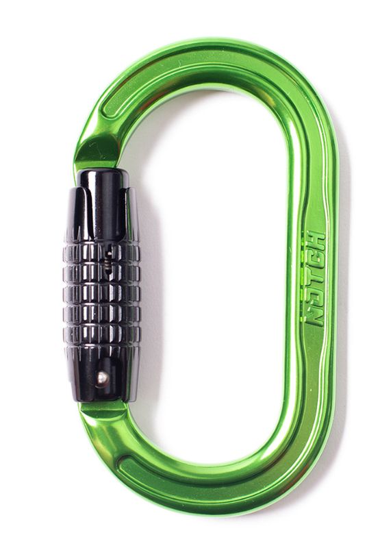 Notch Absolute Oval Aluminum Carabiner