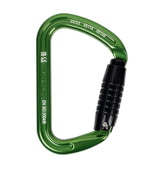 Notch D Aluminum Carabiner