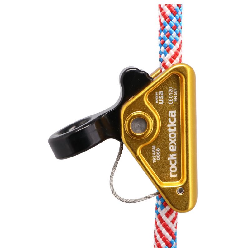 Rock Exotica Rope Grab for 5/8&quot; Rope- Rope Grab Rock Exotica w/ 90 degree Jaw
