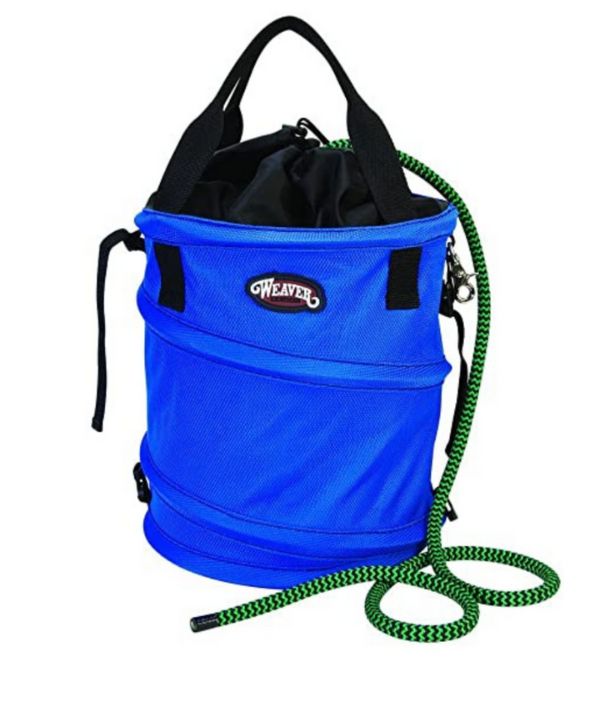 WEAVER COLLAPSIBLE BASIC ROPE BAG, Colour: Blue