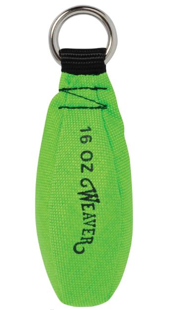 WEAVER THROW WEIGHT, Size: 16oz Nean green