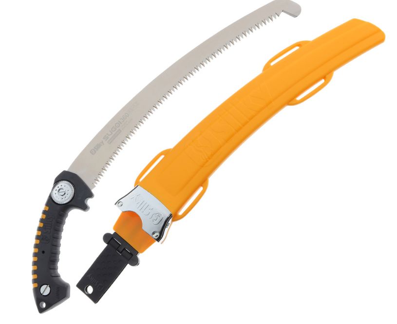 Sugoi 14&quot; (360mm) Silky Curved Saw w/ Scabbard