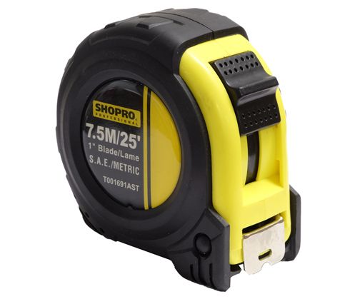 1&quot; x 7.5m/25&#39; Tape Measure